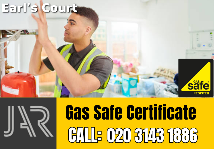 gas safe certificate Earl's Court