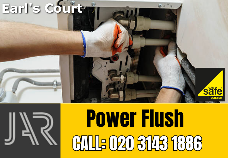 power flush Earl's Court